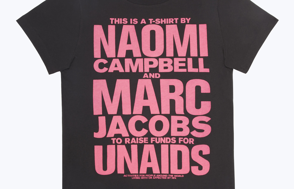 marc jacobs Tシャツ naomi Campbell レア Tシャツ/カットソー(半袖/袖 