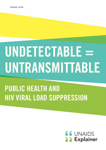 Undetectable = untransmittable — Public health and HIV viral load suppression