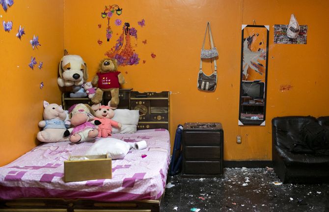 Briss’ room is left in shambles after a fight with her boyfriend, who punched the mirrors and threw furniture. Nearly 80 percent of homicides of trans people worldwide occur in Latin America. Briss’ room is left in shambles after a fight with her boyfriend, who punched the mirrors and threw furniture. Nearly 80 percent of homicides of trans people worldwide occur in Latin America.