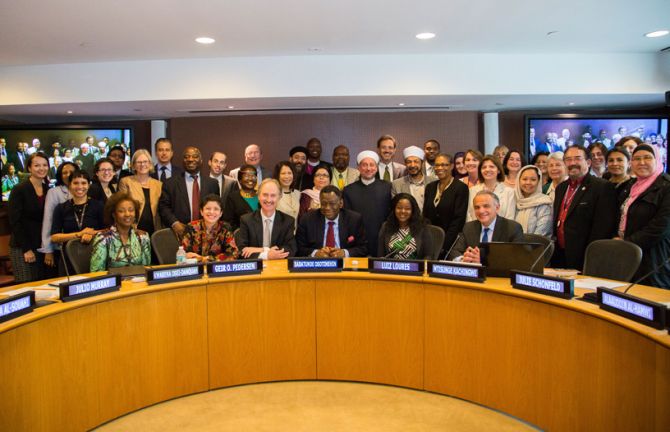 The vital role of faith-based organisations in putting sexual and reproductive health firmly on the post-2015 development agenda was explored during a high level side-event at the United Nations General Assembly in New York. The vital role of faith-based organisations in putting sexual and reproductive health firmly on the post-2015 development agenda was explored during a high level side-event at the United Nations General Assembly in New York.