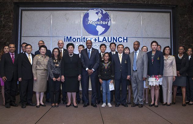 Group photo during the launch of iMonitor+, in Bangkok, Thailand, on 27 October 2014. Group photo during the launch of iMonitor+, in Bangkok, Thailand, on 27 October 2014.