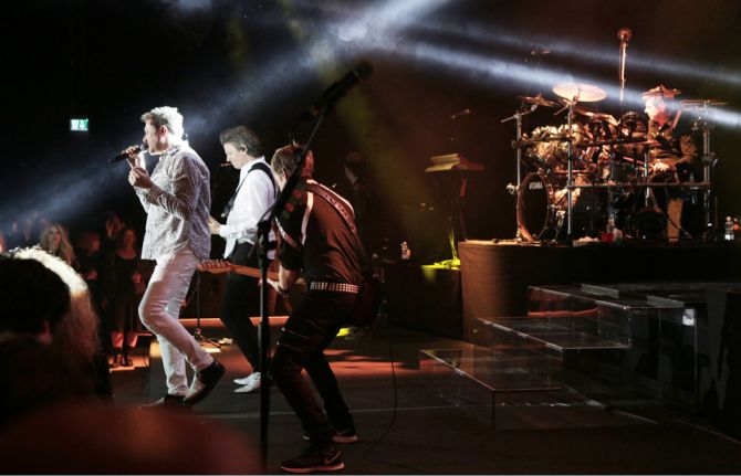 The gala concluded with a special live musical performance by Duran Duran, who entertained guests with their signature sounds and famous hits. DJ Bas Ibellini took to the stage for the after-party to close the evening. The gala concluded with a special live musical performance by Duran Duran, who entertained guests with their signature sounds and famous hits. DJ Bas Ibellini took to the stage for the after-party to close the evening.