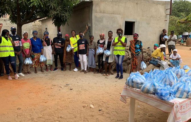 UNAIDS helps response to food insecurity during COVID-19 outbreak in Angola UNAIDS helps response to food insecurity during COVID-19 outbreak in Angola