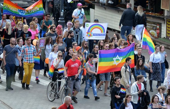 An LGBTQI march in Krakow, Poland, 2018. Image credit: Silar/Wikimedia Commons, used under Creative Commons 4.0. An LGBTQI march in Krakow, Poland, 2018. Image credit: Silar/Wikimedia Commons, used under Creative Commons 4.0.