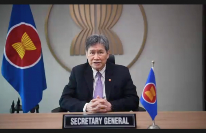 “ASEAN is committed to fast-tracking the HIV response to end AIDS by 2030. We must continue to work hand in hand and to ensure equitable access to HIV services and solutions, break down barriers and improve resource mobilization for efficient and sustaina “ASEAN is committed to fast-tracking the HIV response to end AIDS by 2030. We must continue to work hand in hand and to ensure equitable access to HIV services and solutions, break down barriers and improve resource mobilization for efficient and sustaina