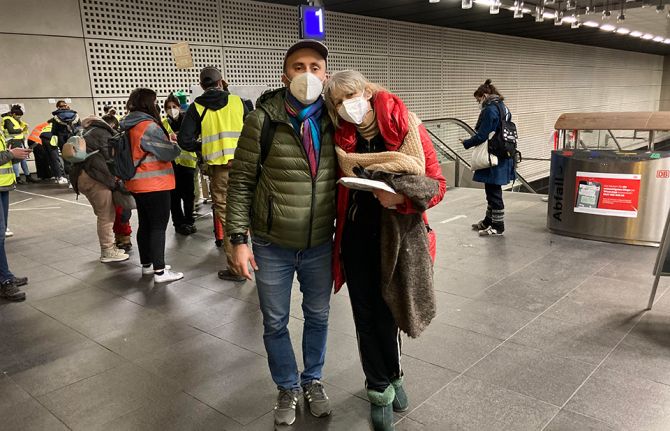 The start of the Ukrainian war fifty days ago surprised many people including Berliner AIDS-Hilfe migration consultant. Sergiu Grimalschi, along with his colleagues, have been thrust at the forefront of helping thousands of Ukrainianian refugees coming t The start of the Ukrainian war fifty days ago surprised many people including Berliner AIDS-Hilfe migration consultant. Sergiu Grimalschi, along with his colleagues, have been thrust at the forefront of helping thousands of Ukrainianian refugees coming t