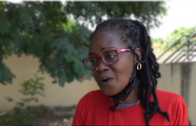 Mariama Ba Thiam, who formerly used drugs, lived for years on the streets. She is now a peer educator in Dakar. “I go out into the community and visit colleagues to raise awareness about getting off drugs and also how to reduce health risks so I refer th Mariama Ba Thiam, who formerly used drugs, lived for years on the streets. She is now a peer educator in Dakar. “I go out into the community and visit colleagues to raise awareness about getting off drugs and also how to reduce health risks so I refer th