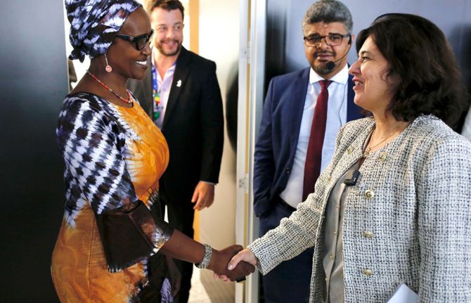 BRASILIA/GENEVA, 6 June 2023—Brazil is hosting the announcement of the new Global Council on Inequality, AIDS and Pandemics chaired by The First Lady of Namibia, Monica Geingos, the Director of the University College London Institute for Health Equity, Si BRASILIA/GENEVA, 6 June 2023—Brazil is hosting the announcement of the new Global Council on Inequality, AIDS and Pandemics chaired by The First Lady of Namibia, Monica Geingos, the Director of the University College London Institute for Health Equity, Si