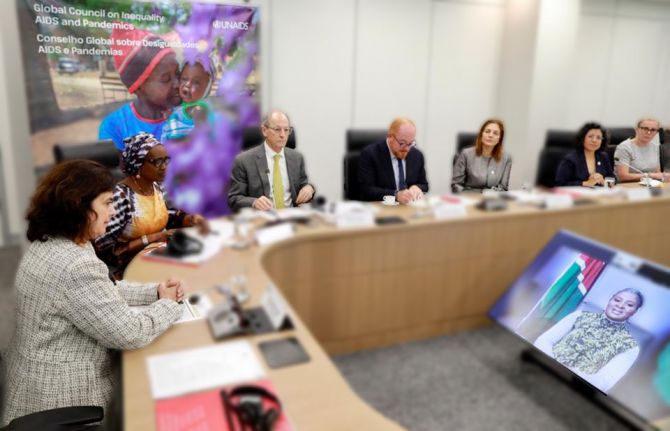 Brazil hosts the announcement of the Global Council on Inequality, AIDS and Pandemics Brazil hosts the announcement of the Global Council on Inequality, AIDS and Pandemics