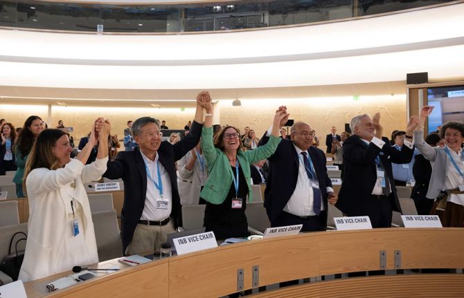 The conclusion of discussions on the Pandemic Agreement in Committee at the World Health Assembly 2025. The conclusion of discussions on the Pandemic Agreement in Committee at the World Health Assembly 2025.