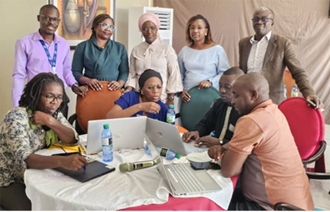Credit: Mach-Houd Kouton, UNAIDS RST for West and Central Africa, TADG-DSD Country Cluster Meeting in Dakar, Senegal, May 2025 Credit: Mach-Houd Kouton, UNAIDS RST for West and Central Africa, TADG-DSD Country Cluster Meeting in Dakar, Senegal, May 2025