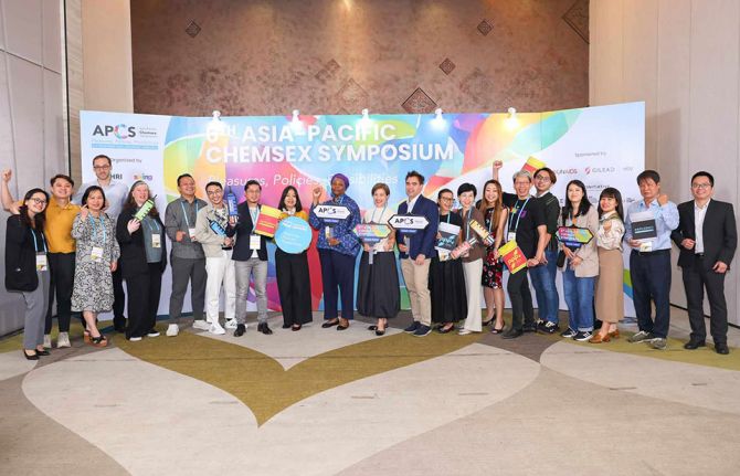 Community, government, research and UN partners at the launch of the Asia Pacific Chemsex Toolkit Community, government, research and UN partners at the launch of the Asia Pacific Chemsex Toolkit