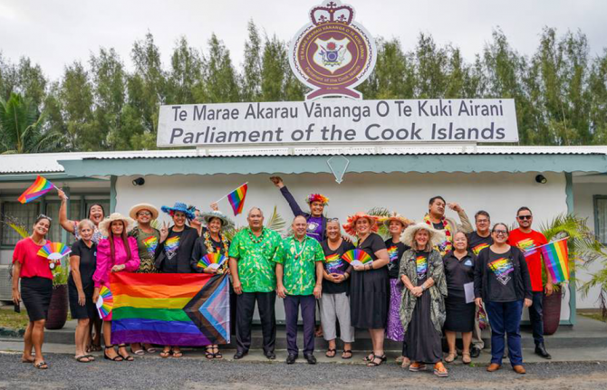 Years of battling for legal equality in the Cook Islands is finally over. (Source: 1News) Years of battling for legal equality in the Cook Islands is finally over. (Source: 1News)