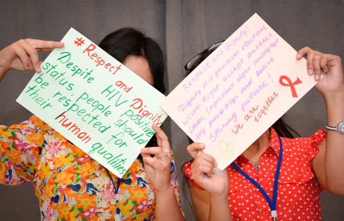 “I want to contribute to creating a world without stigma and discrimination”: young women living with HIV in Uzbekistan become activists “I want to contribute to creating a world without stigma and discrimination”: young women living with HIV in Uzbekistan become activists