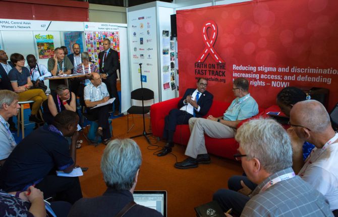 Faith Building Bridges, the interfaith pre-conference event that was held before the International AIDS Conference, ended on 22 July. The participants joined together in a common voice to demand that the world recommit to ending AIDS and that world leader Faith Building Bridges, the interfaith pre-conference event that was held before the International AIDS Conference, ended on 22 July. The participants joined together in a common voice to demand that the world recommit to ending AIDS and that world leader