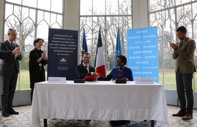 Expertise France partners with UNAIDS to fight HIV stigma and discrimination in western and central Africa Expertise France partners with UNAIDS to fight HIV stigma and discrimination in western and central Africa