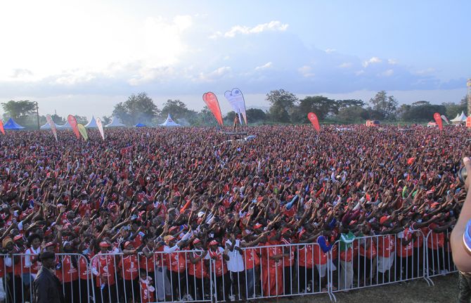 Thousands take part in the Kabaka Birthday Run to support the HIV response in Buganda Thousands take part in the Kabaka Birthday Run to support the HIV response in Buganda