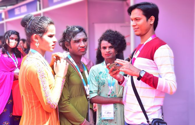 Photo courtesy of the Tweet Foundation. Photo taken in New Delhi in March 2023 Beyond transgender visibility: India works toward employment equity Photo courtesy of the Tweet Foundation. Photo taken in New Delhi in March 2023 Beyond transgender visibility: India works toward employment equity