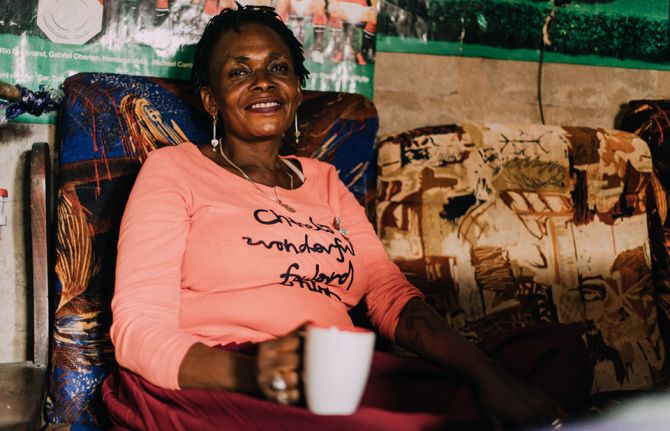 22 July, 2020 - Temeke, Sandali, Dar es Salaam, Tanzania - Oliver Kinanda, a peer educator living with HIV and a recovering drug user. 22 July, 2020 - Temeke, Sandali, Dar es Salaam, Tanzania - Oliver Kinanda, a peer educator living with HIV and a recovering drug user.