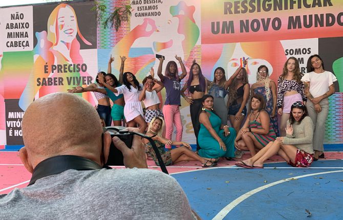 Ms Borges is one of the residents of Casa Florescer, a pioneering transgender welcoming centre located in the city of São Paulo, which hosts them while providing housing and access to mental health and other health-care support. Ms Borges is one of the residents of Casa Florescer, a pioneering transgender welcoming centre located in the city of São Paulo, which hosts them while providing housing and access to mental health and other health-care support.