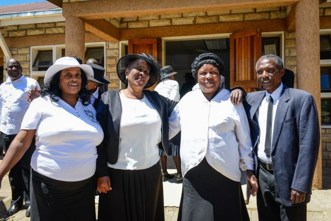 Members of the Khoelenya community council. Mohale's Hoek, Lesotho, 30 October 2019. UNAIDS/M. Hyöky Members of the Khoelenya community council. Mohale's Hoek, Lesotho, 30 October 2019. UNAIDS/M. Hyöky