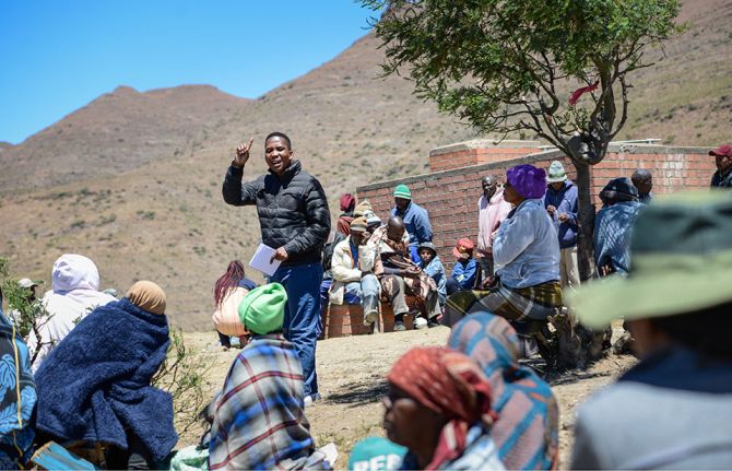 Ditau Mabitle is a local policeman who works in the remote mountainous area of Mohale's Hoek, in the south west of Lesotho. He says gender-based violence is rife in Lesotho because the rule of law is not upheld in the rural areas of the country. Ditau Mabitle is a local policeman who works in the remote mountainous area of Mohale's Hoek, in the south west of Lesotho. He says gender-based violence is rife in Lesotho because the rule of law is not upheld in the rural areas of the country.