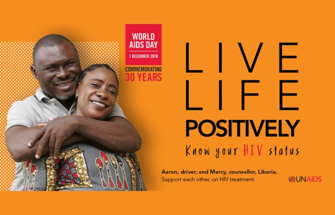 New UNAIDS report shows that 75% of all people living with HIV know their HIV status New UNAIDS report shows that 75% of all people living with HIV know their HIV status