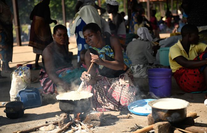 Internally displaced people after Cyclone Idai, Bangul, Malawi Internally displaced people after Cyclone Idai, Bangul, Malawi