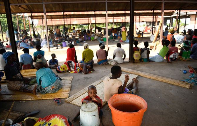 Internally displaced people after Cyclone Idai, Bangul, Malawi Internally displaced people after Cyclone Idai, Bangul, Malawi