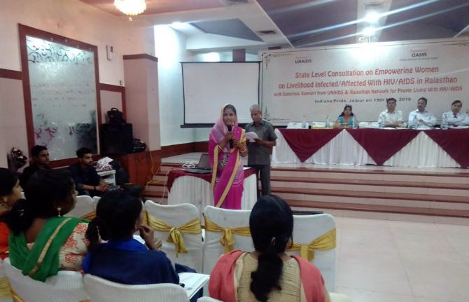 Women living with HIV in Rajasthan push for social protection and economic opportunities Women living with HIV in Rajasthan push for social protection and economic opportunities