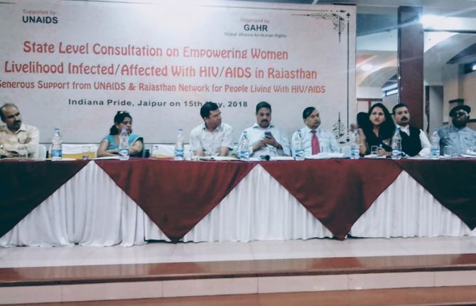 Women living with HIV in Rajasthan push for social protection and economic opportunities Women living with HIV in Rajasthan push for social protection and economic opportunities