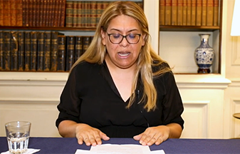 Alba Rueda, Special Envoy on LGBTQI rights of Argentina gives words for HERO Awards 2022