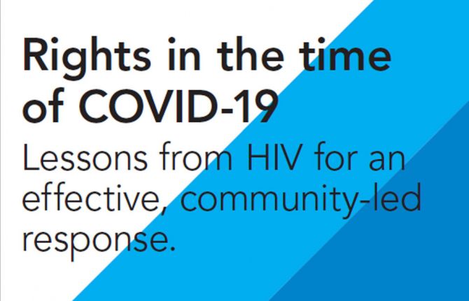 UNAIDS calls for a human rights approach to the COVID-19 outbreak that puts communities at the centre UNAIDS calls for a human rights approach to the COVID-19 outbreak that puts communities at the centre