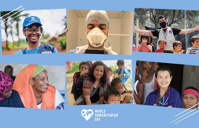 On World Humanitarian Day, UNAIDS celebrates the work of #RealLifeHeroes On World Humanitarian Day, UNAIDS celebrates the work of #RealLifeHeroes